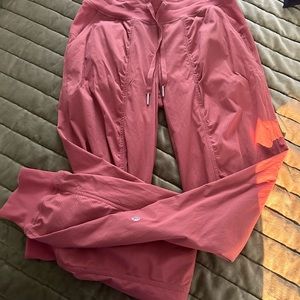 Lululemon pink joggers